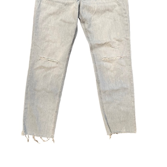 Rag and Bone Dre Low Rise Slim Boyfriend Distressed Jeans Edgewater Size 29 - Picture 3 of 14